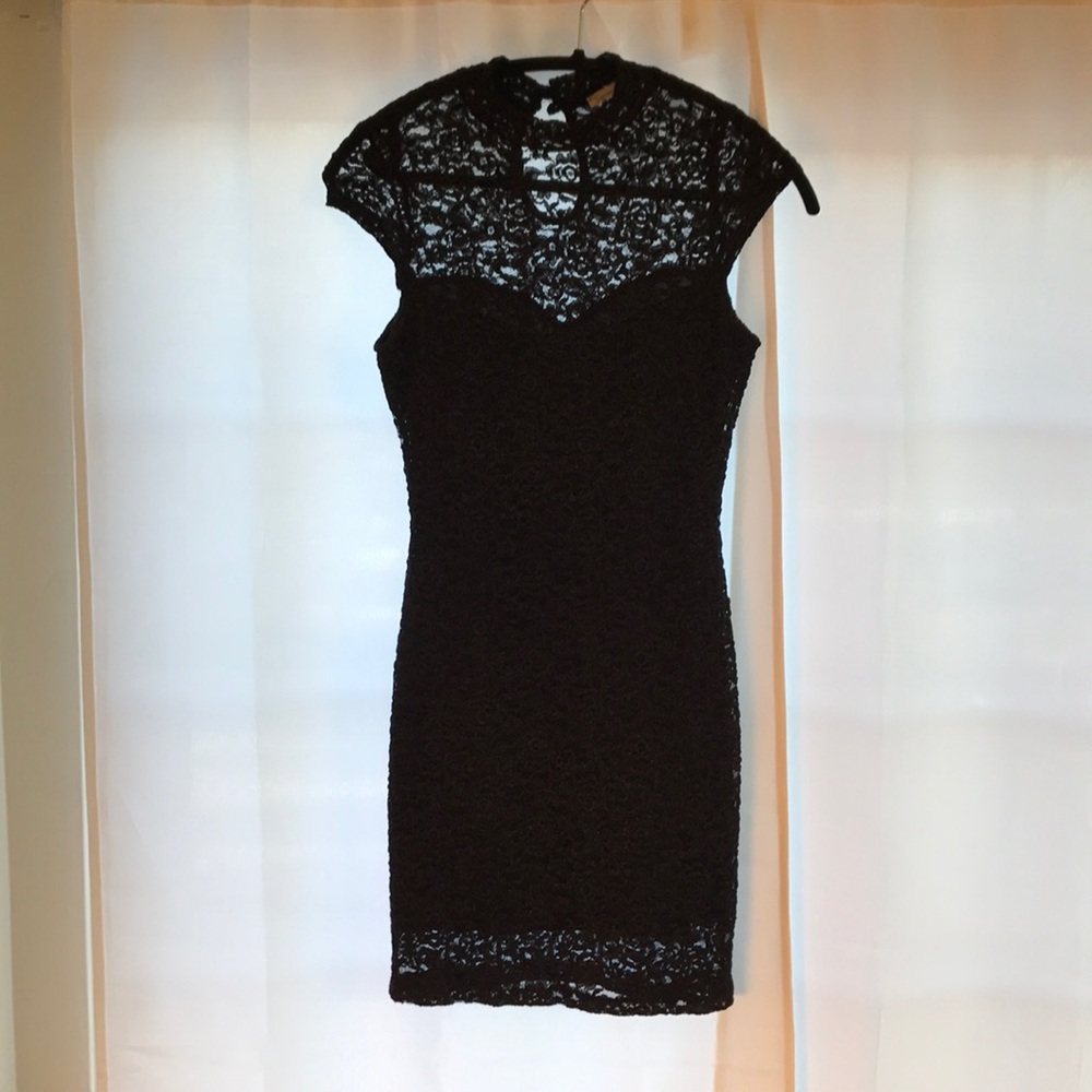 Nordstrom- Black lace dress